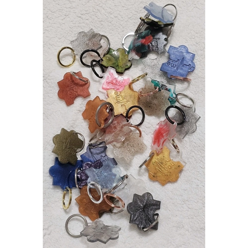You And Me Puzzle Lot Of 30 Keychains For Friends Couples Kids Gifts Giveaway